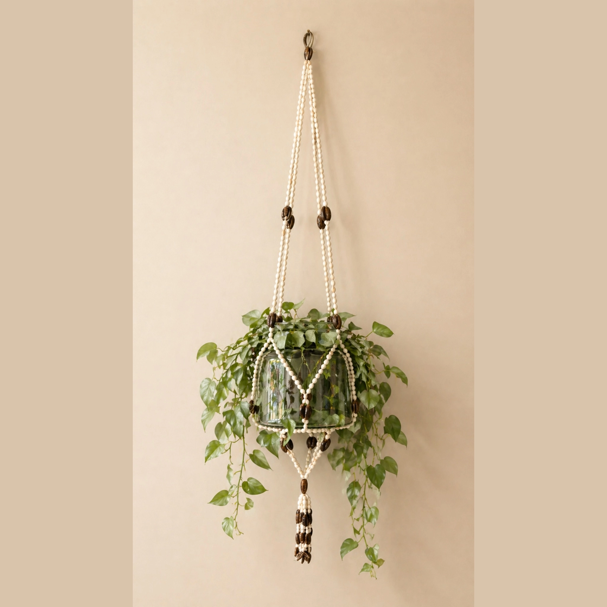 Decoratie Schelpenhanger - Gantugan pot 90 cm